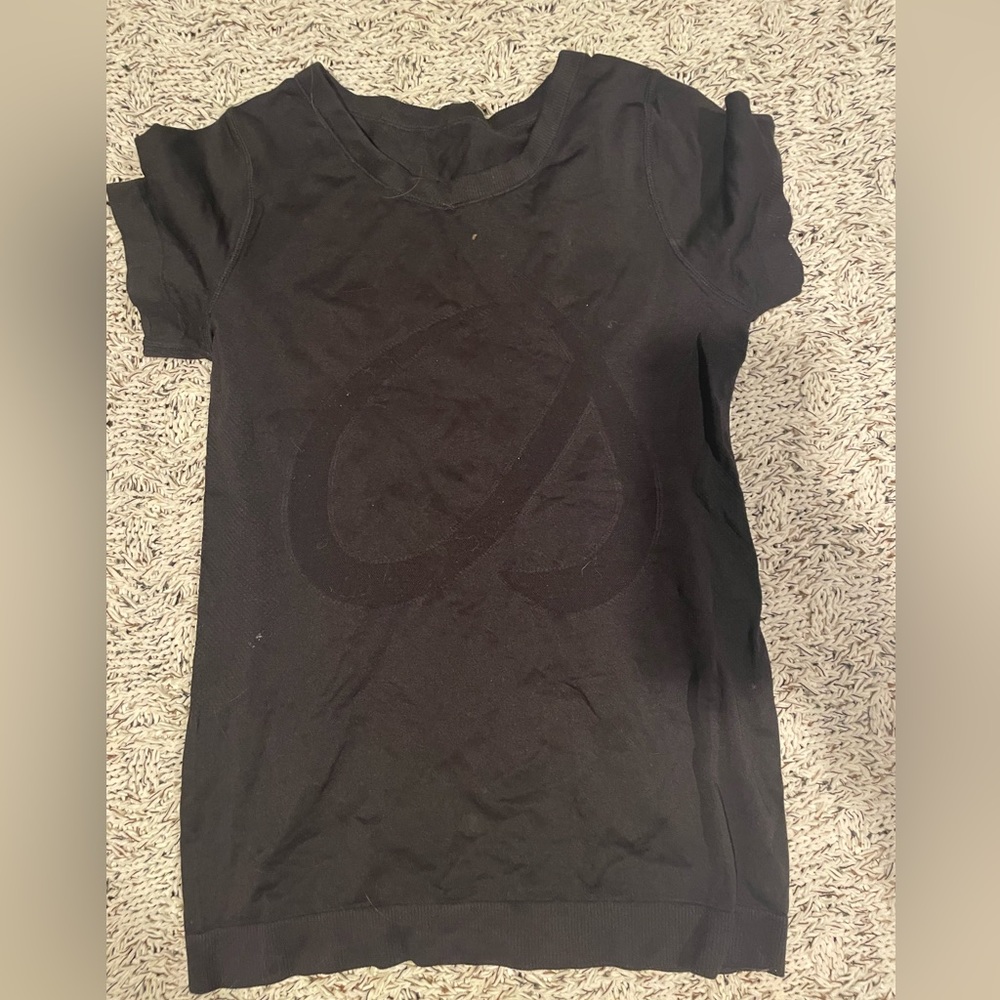 black athletic top